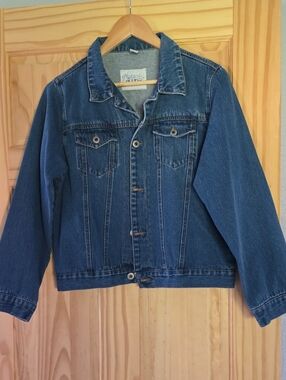 Kid"s Pistacho Blue Jean Jacket